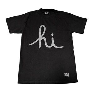 In4mation "Hi" Shirt Silver